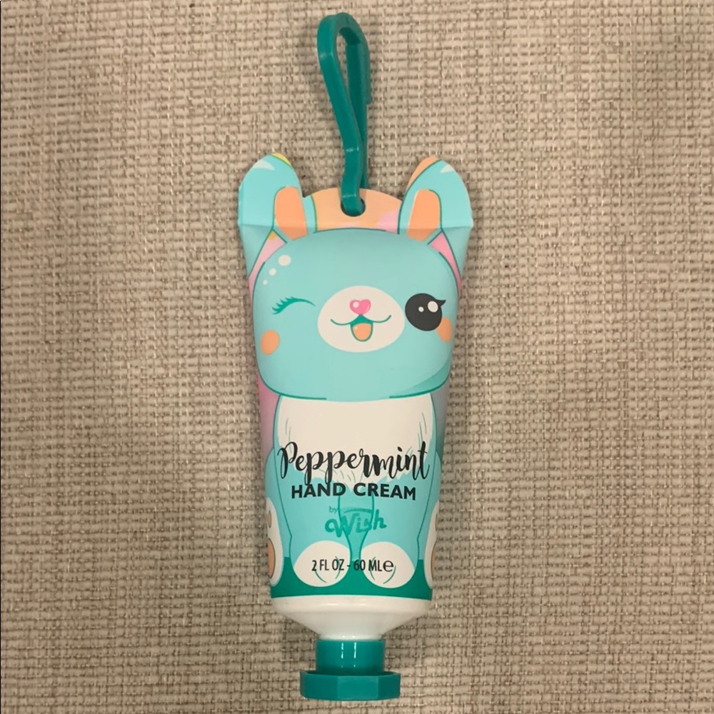 Peppermint Hand Cream - Blue and White